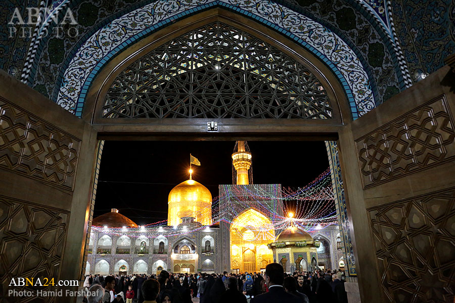 جشن "وحدت، رمز مقاومت و پیروزی" در حرم مطهر رضوی برگزار شد