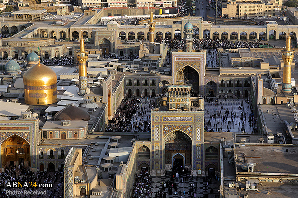 جمعی از کودکان سرطانی موسسه محک به حرم مطهر رضوی مشرف شدند