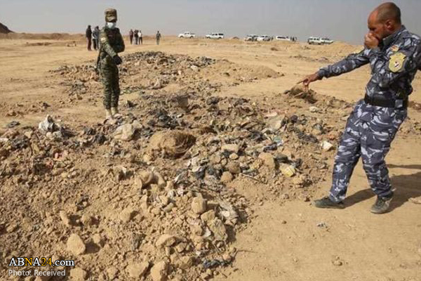 گورستان مخفی داعش در صلاح الدین عراق کشف شد