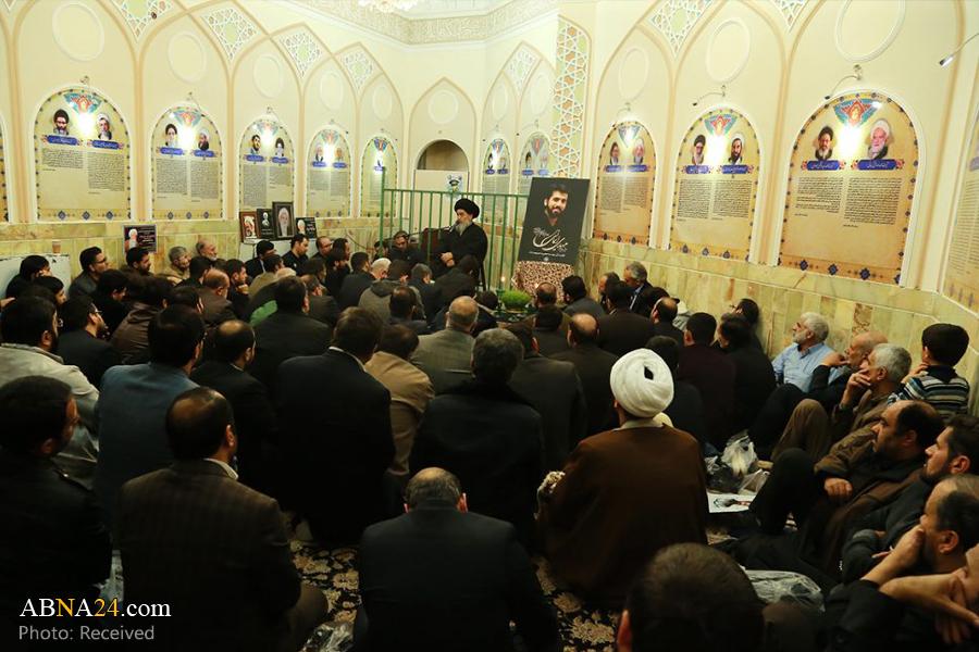 مراسم یادبود شهید ایمانی در حرم حضرت معصومه(س) برگزار شد