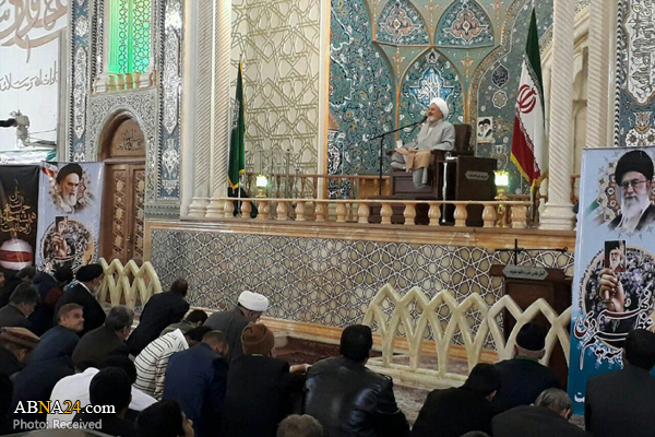 مراسم گرامیداشت دهه بصیرت در حرم حضرت معصومه(س) برگزار شد