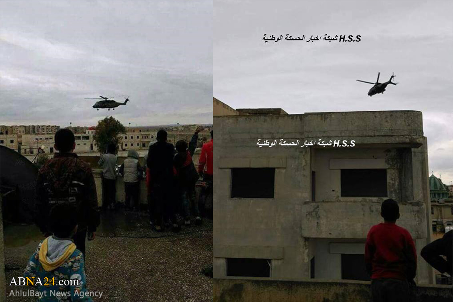 آمریکا سرکردگان داعش را از زندان حسکه به پایگاه خود هلی‌برن کرد + عکس