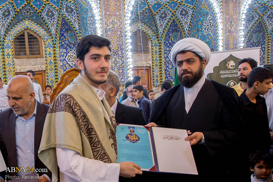 محفل انس با قرآن در حرم حضرت عباس(ع)