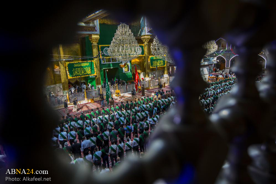 جشن خادمان حرم حضرت عباس(ع) به مناسبت میلاد امام باقر(ع)