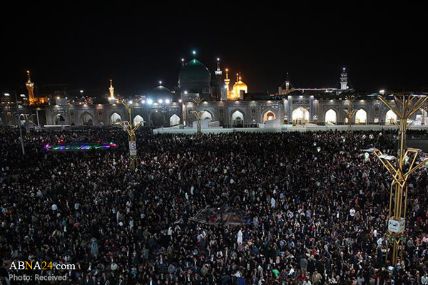 احترام مردم نجیب ایران به شب شهادت امام هادی(ع) در تقارن با تحویل سال نو