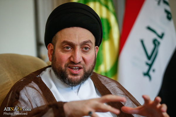 سید عمار حکیم بر لزوم تشکیل دولت اکثریت ملی تأکید کرد