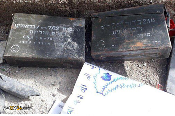 کشف تسلیحات اسرائیلی در مناطق تحت اشغال داعش در سوریه