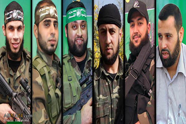 پیکر شش شهید گردان‌های قسام در نوار غزه تشیع شد