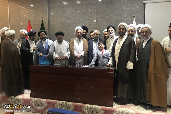 گردهمایی روحانیون مسئول ستاد عتبات مقدس ایران در نجف اشرف برگزار شد