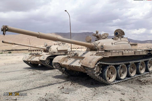 تحویل 11 تانک توسط تروریست‌ها به ارتش سوریه در درعا