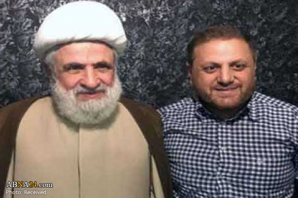 دیدار فرمانده حزب الله مدافع فوعه و کفریا با شیخ نعیم قاسم