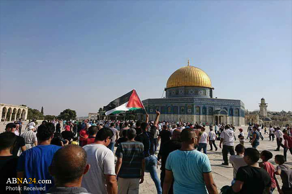 رژیم صهیونیستی تسلیم نمازگزاران فلسطینی در مسجد الاقصی شد