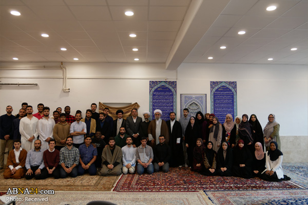 جوانان انگلیسی میهمان حوزه علمیه هامبورگ + تصاویر