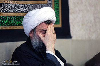مراسم عزاداری شهادت امام هادی(ع) در دفتر آیت‌الله هادوی