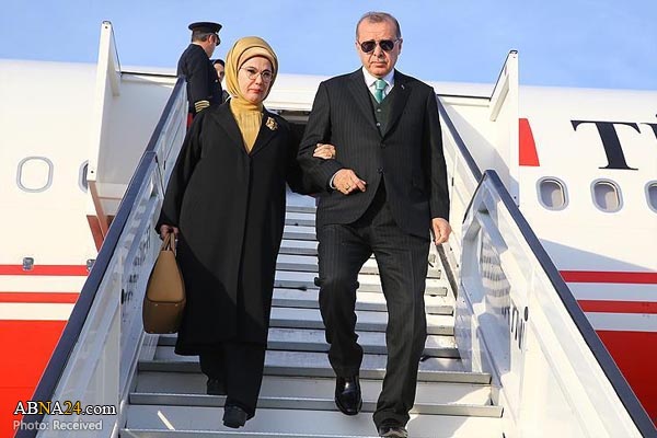 اردوغان با هدیه امیر قطر به پاریس سفر کرد + عکس