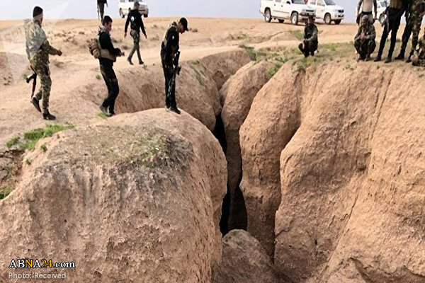 کشف ۲۰ مخفیگاه گروه تروریستی داعش در شمال عراق 