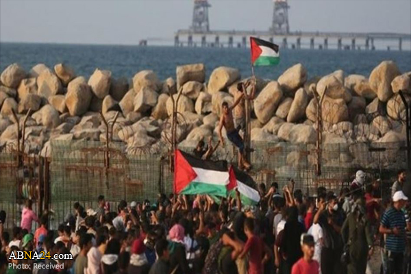زخمی شدن چندین فلسطینی در جریان هفدهمین راهپیمایی دریایی در غزه

