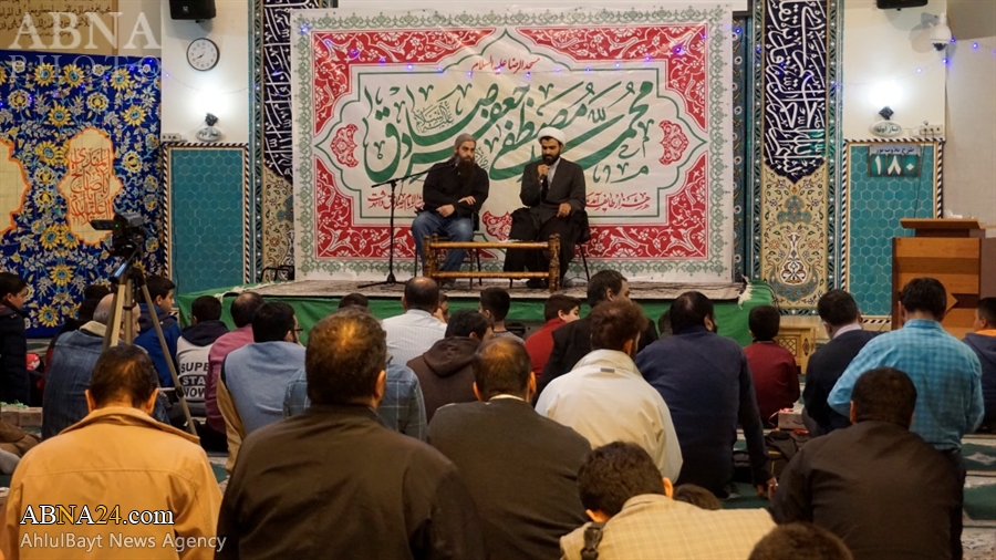 مراسم جشن میلاد پیامبر(ص) و امام جعفر صادق(ع) در مسجد الرضا برگزار شد + تصاویر 