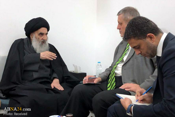 آیت‌الله سیستانی: امیدوارم که شاهد موفقیت دولت عراق در زمینه‌های مختلف باشم