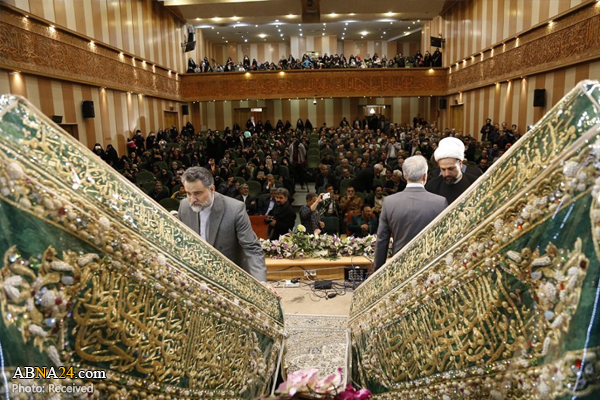 رونمایی روپوش قبور مطهر امامین عسکریین(ع) + عکس