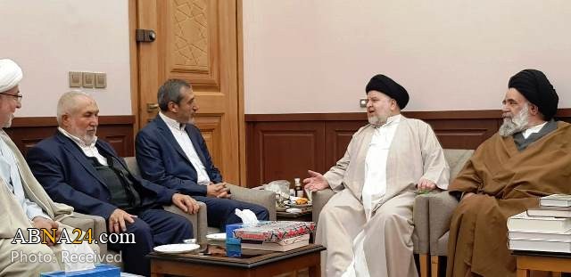 دیدار اعضای اتحادیه علمای شیعه ترکیه با نماینده آیت الله سیستانی و رئیس جامعة المصطفی(ص) + تصاویر