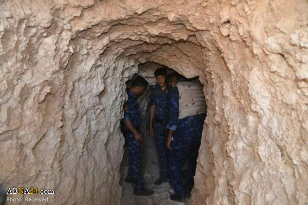 کشف یک تونل بزرگ داعش در غرب عراق 
