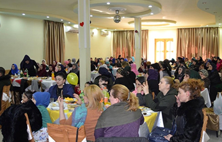 مراسم روز زن در شهر روستاوی گرجستان برگزار شد