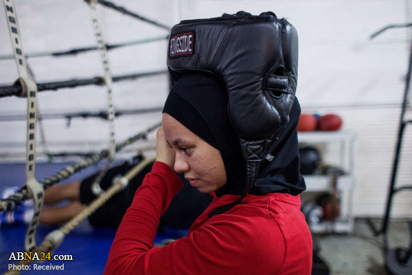 حضور بانوان با حجاب اسلامی در مسابقات بوکس قهرمانی آسیا تایید شد + عکس