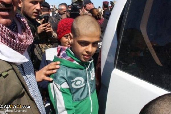 الحشد الشعبی ۱۶ کودک عراقی ربوده شده توسط داعش را آزاد کرد
