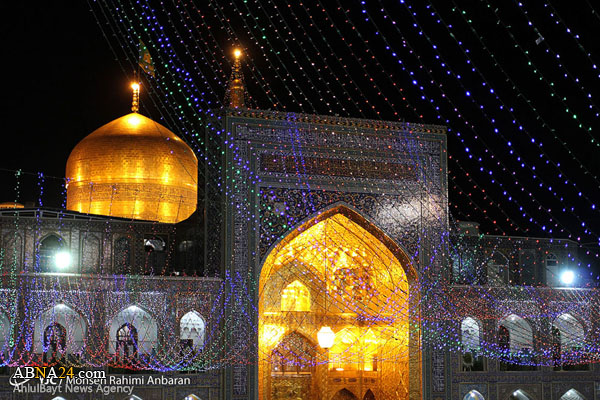 فیلم/ لحظه تحویل سال ۱۳۹۸ خورشیدی در حرم مطهر امام رضا(ع)