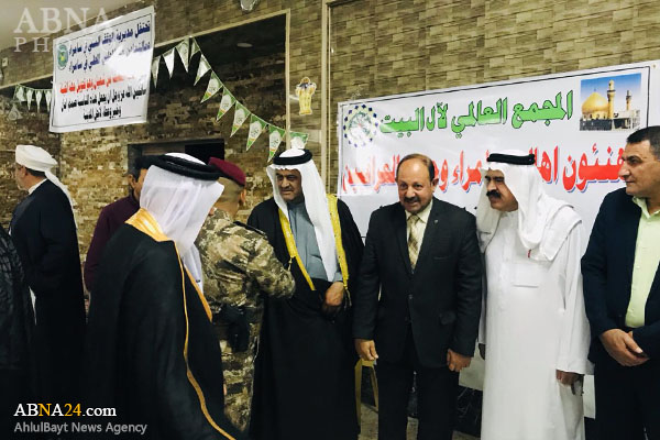 جشن میلاد امام زمان(عج) به وسیله اهل سنت سامراء + تصاویر