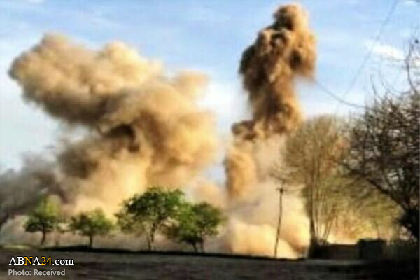 کشته شدن دو کودک بر اثر انفجار مین در شهر رقه  
