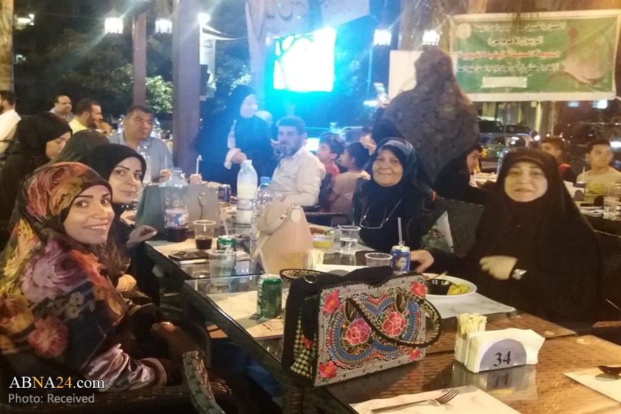 ضیافت افطاری جمعیت خیریه حضرت زینب(س) برای کودکان یتیم در بیروت + تصاویر