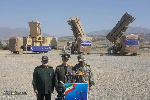 سامانه سلاح پدافند هوایی پیشرفته "۱۵ خرداد" رونمایی شد