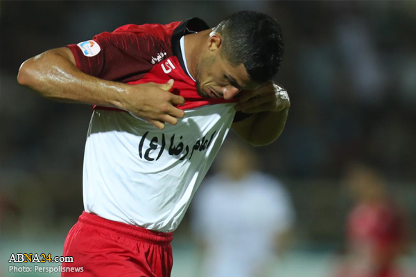 پایان طلسم آقای گل و نشان دادن نام "سه  معصوم" پس از هت تریک + تصاویر