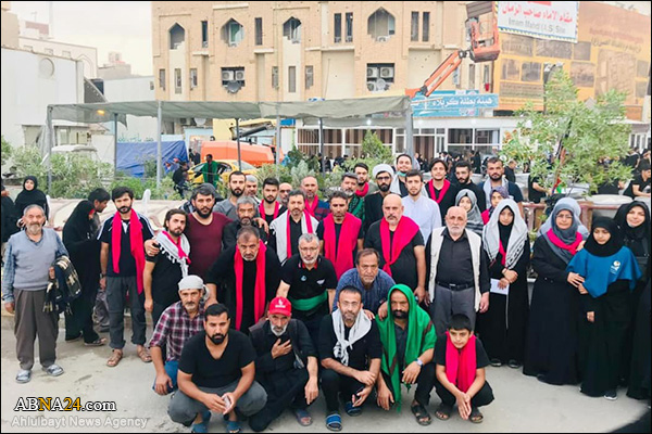 کاروان مستبصرین ترکیه در زیارت اربعین + عکس