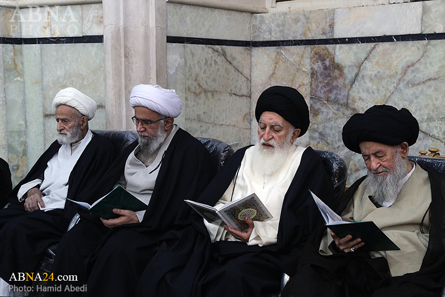 مراسم هفتمین روز درگذشت علامه سید "جعفر مرتضی العاملی" در قم برگزار شد