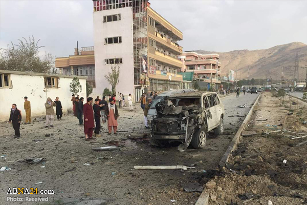  دست‌کم ۷ کشته و ۷ زخمی درپی انفجار خودروی بمب گذاری شده در کابل + تصاویر