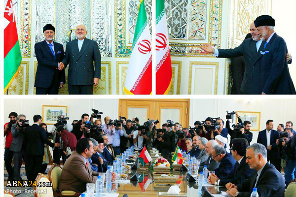 دیدار وزیر خارجه عمان با ظریف
