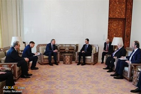 دیدار معاون نخست‌ وزیر روسیه با بشار اسد

