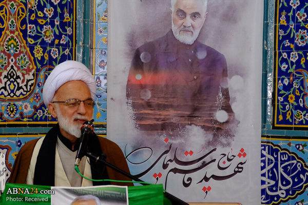 آیت الله دری نجف‌آبادی: جبهه مقاومت راه شهید سلیمانی را با اقتدار ادامه می‌دهد