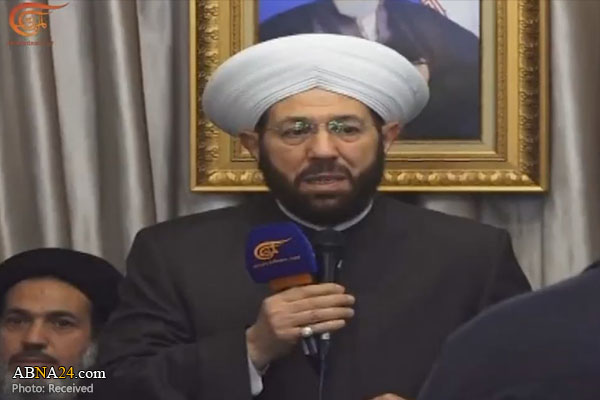 حضور "احمد بدرالدین حسون" مفتی سوریه در مراسم بزرگداشت سردار سلیمانی + عکس و فیلم