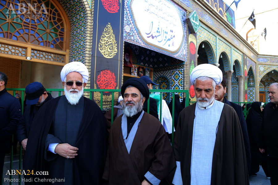 گزارش تصویری/ تشییع و تدفین پیکر ابوالشهید حجت‌الاسلام والمسلمین «محمد کیایی‌نژاد» در قم