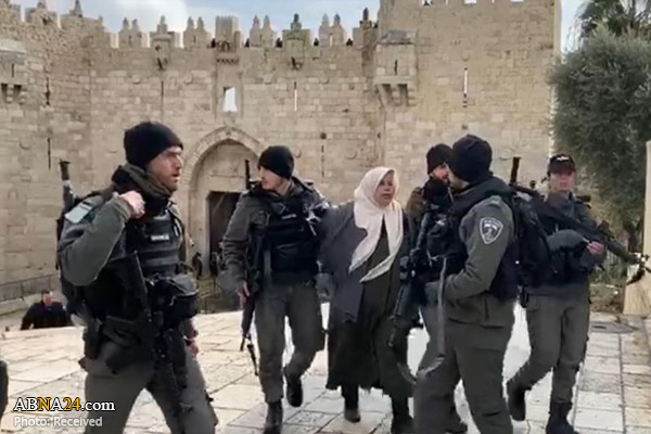 بازداشت زن فلسطینی به ظن تلاش برای انجام عملیات + فیلم
