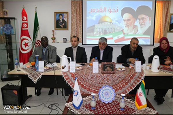نشست "فلسطین از دیدگاه ایران و رویکرد استکبار جهانی به آن" در تونس برگزار شد