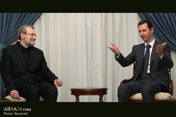 دکتر لاریجانی: تهران از مبارزه سوریه علیه تروریست‌ها حمایت می‌کند