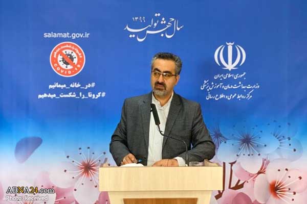 ۲۱۰۲ مبتلای جدید کرونا در ایران و فوت ۴۸ بیمار