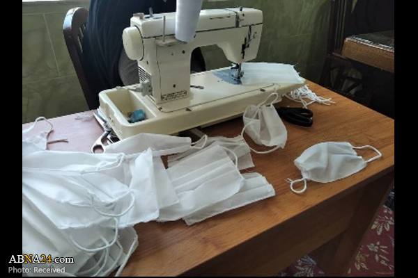 اجرای طرح "هر خانه یک کارگاه" برای مقابله با کرونا از سوی جامعه الزهرا(س)  