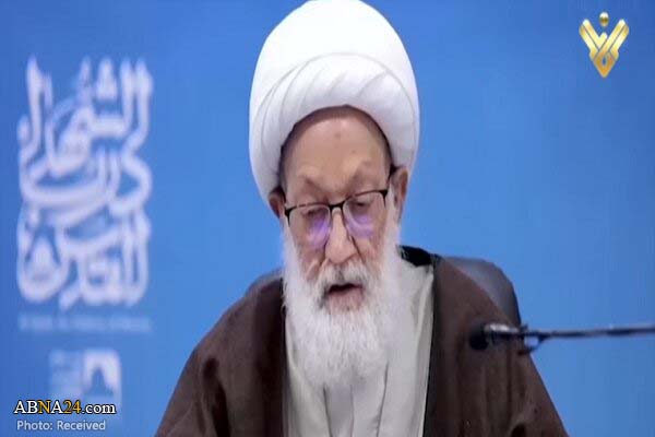 آیت‌الله عیسی قاسم: روز جهانی قدس روز همه امت اسلامی است/ حاج قاسم سلیمانی هیچ گاه از آرمان فلسطین غافل نبود 