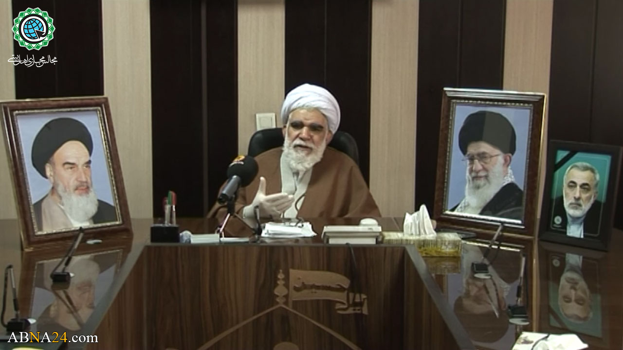 ویدیوی کامل/ بیست و هشتمین مجلس مجازی اهل‌بیتی، با سخنرانی آیت الله «محمدحسن اختری» و قرائت استاد «علیزاده»، به‌مناسبت روز قدس و به یاد مرحوم دکتر «حسین شیخ الاسلام»
